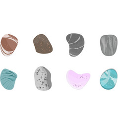 Cartoon Pebble Stones