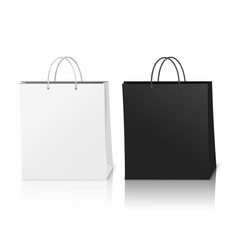 Shopping Bags Mockup Realistic Composition