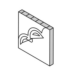 Pouring Concrete Floor Isometric Icon