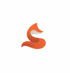 S Fox Logo Fox Icon Design