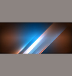 A Skyblue Rectangle With Glowing Diagonal Line