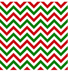 Background With Zigzag Stripes Of Red And Green