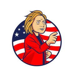 Hillary Clinton Cartoon Speech