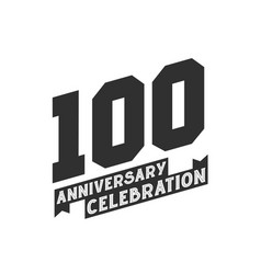 100 Anniversary Celebration Greetings Card 100th