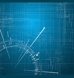 Abstract Blue Technology Circuit Background