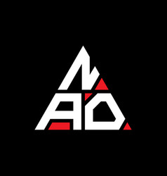 Nao Triangle Letter Logo Design