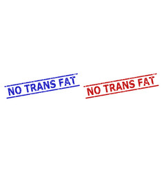 No Trans Fat Stamps With Distress Surface