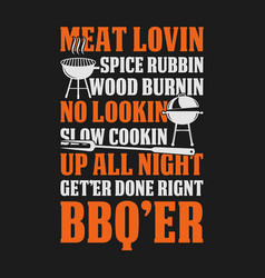 Funny Bbq Svg Typography T Shirt Design