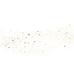 Light Silver Gold Glitter Confetti