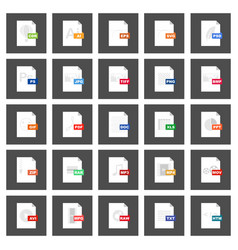 File Type Icons Set