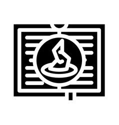 Fantasy Literature Glyph Icon