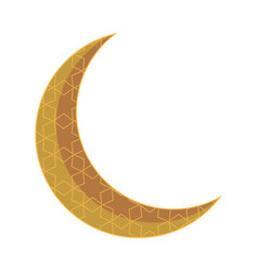 Golden Crescent Moon