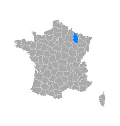 Map Of Meuse In France