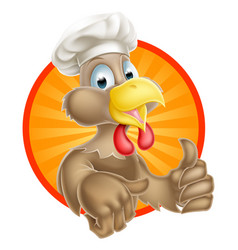 Cartoon Chicken Chef