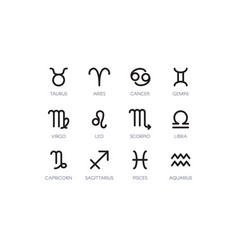 Astrological Zodiac Sign Collection