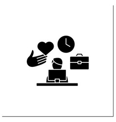 Onboarding Employees Glyph Icon