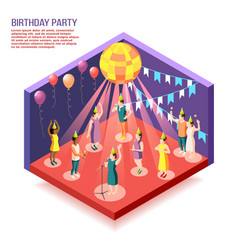 Birthday Party Isometric