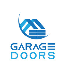 Residential House Garage Doors Logo