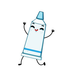 Kid Toothpaste Character Cartoon