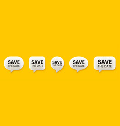 Save The Date Tag Calendar Meeting Offer 3d