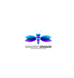 Gradient Butterfly Logo Design