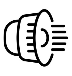 Kid Music Speaker Icon Outline Baby