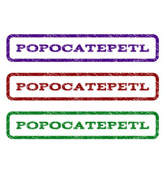 Popocatepetl Watermark Stamp