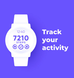 Smart Watch With Fitness App Activity Tracker