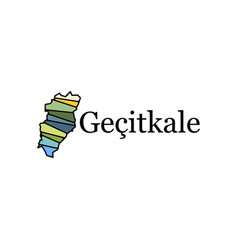 Gecitkale Country Map The State Administrative