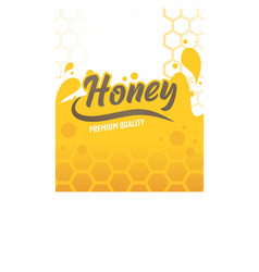 Honey Label Sticker Or Packaging Design