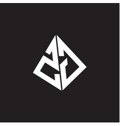 Zg Logo Monogram With Standout Triangle Shape