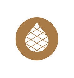 Salak Or Snake Fruit Icon Design