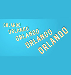 Orlando Repeat Word Message