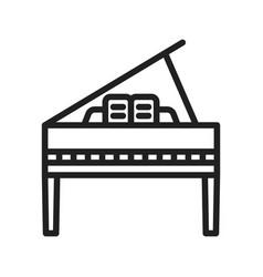 Grand Piano Icon Image Suitable For Mobile