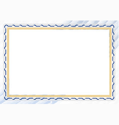 Horizontal Frame And Border With Finland Flag