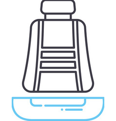 Brake Pads Line Icon Outline Symbol