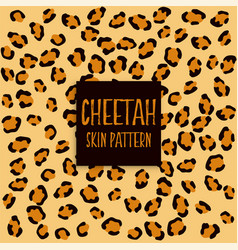 Cheetah Skin Texture Print Pattern