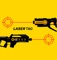 Laser Tag Gun Game Icon Tag