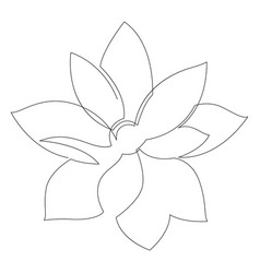 One Continuous Line Drawing Of Beauty Fresh Lotus