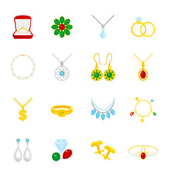 Jewelry Icon Flat