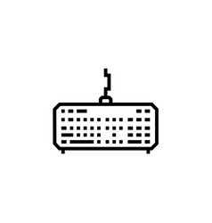 Keyboard Icon Computer Component Icon Outline