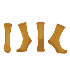 Brown Sport Socks