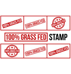 100 Grass Fed Rubber Stamp Set