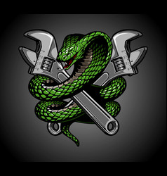 Cobra Snake And Tools Template