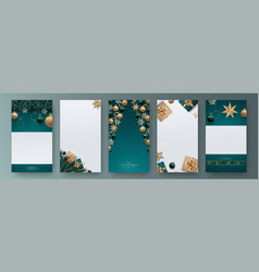 Editable Christmas Set Stories Template