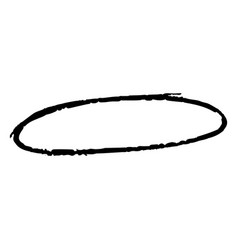 Large Oval Symbol Doodle