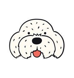 Maltese Cute Cartoon Dog Puppy