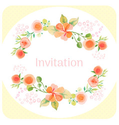 Romantic Floral Invitation