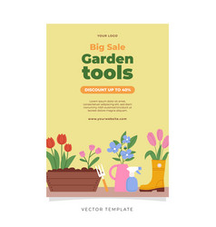 Gardening Tools Sale Flyer