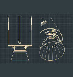 Launch Vehicle And Its Engines Drawings